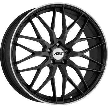 Диск Aez Crest Dark Gunmetal Matt Polished Lip R17 W7.5 PCD5x114.3 ET38.0 DIA71.6