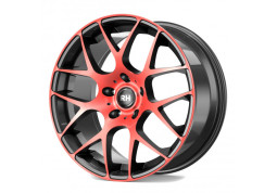 Диск RH Nbu Race Schwarz Rot Poliert R19 W9.5 PCD5x112 ET45 DIA72.6