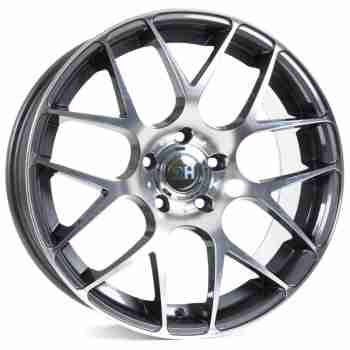 Диск RH NBU Race Anthracite Polished Front R19 W9.5 PCD5x112 ET35 DIA72.6