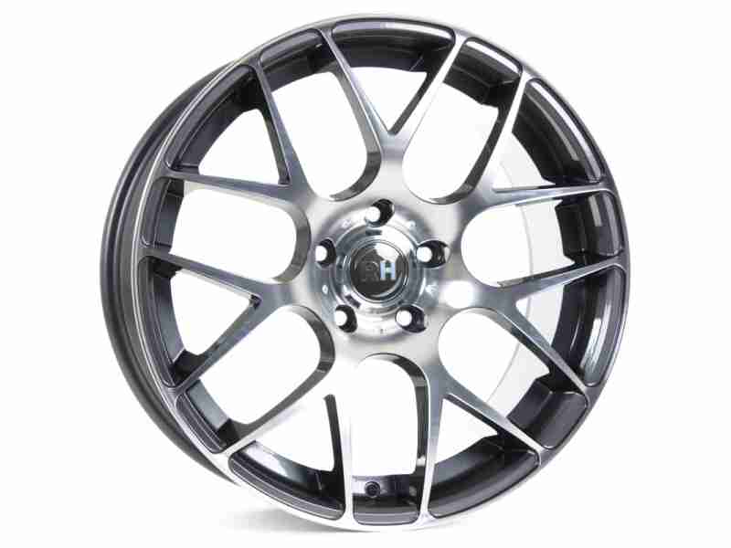 Диск RH NBU Race Anthracite Polished Front R19 W9.5 PCD5x112 ET35 DIA72.6