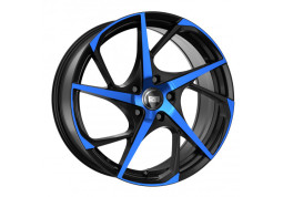 Диск RH RB12 Schwarz Blau Poliert R19 W9.5 PCD5x120 ET45 DIA72.6