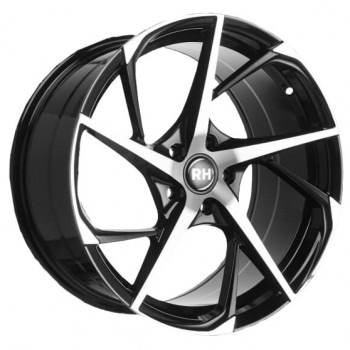 Диск RH RB12 Schwarz N Poliert R19 W9.5 PCD5x120 ET45 DIA72.6