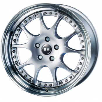 Диск RH Alurad MK Dynamik Silver Lip Polished R20 W9.0 PCD5x112 ET37 DIA158.0