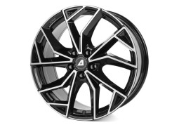 Диск Alutec ADX.02 Diamond Black Front Polished R17 W7.0 PCD5x114.3 ET50 DIA67.1