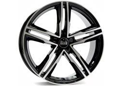 Диск MAM A1 Black Front Polished W8.0 R19 PCD5x112 ET30 DIA66.5