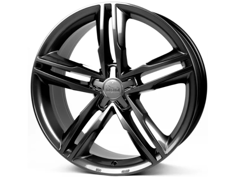 Диск MAM A1 Palladium Front Polished W8.0 R19 PCD5x112 ET30 DIA66.5