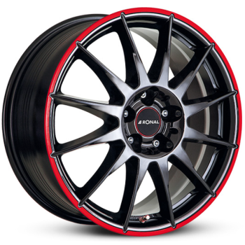 Диск Ronal R54 W7.0 R16 PCD5x114.3 ET40 Red Jetblack