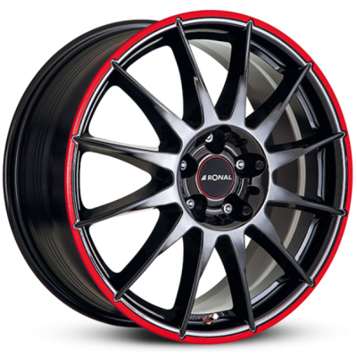 Диск Ronal R54 W7.0 R16 PCD5x114.3 ET40 Red Jetblack