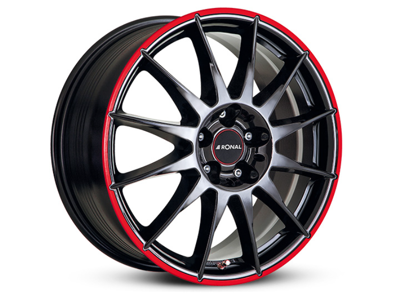 Диск Ronal R54 W7.0 R16 PCD5x114.3 ET40 Red Jetblack