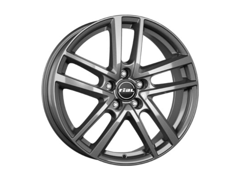 Диск Rial Astorga Graphite R18 W7.5 PCD5x114.3 ET49 DIA67.1