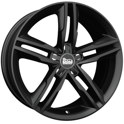 Диск MAM A1 Black Painted R18 W8.0 PCD5x112 ET30 DIA66.5