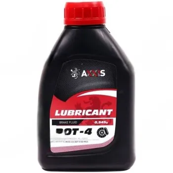 Гальмівна рідина AXXIS DOT4 0.5 л / 545г (ax-1022)