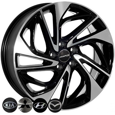 Диск ZF FE189 BMF R17 W7.0 PCD5x114.3 ET51 DIA67.1