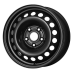 Диск Steel Skoda, VW, Seat Black R15 W6.0 PCD5x100 ET38 DIA57.0