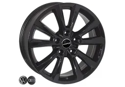 Диск JH H498 Black R18 W8.0 PCD5x130 ET53 DIA71.6