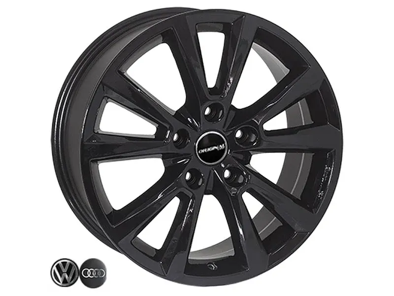 Диск JH H498 Black R18 W8.0 PCD5x130 ET53 DIA71.6