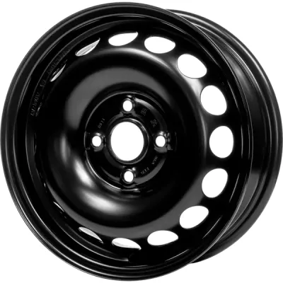 Диски ALST (KFZ) 5770 Black R14 W4.5 PCD4x100 ET35 DIA54.00