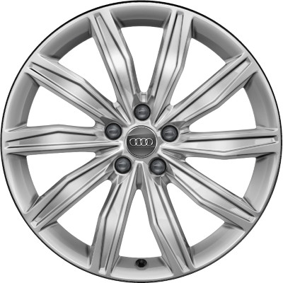 Диск Audi OEM 4K0601025G Silver R19 W8.5 PCD5x112 ET40 DIA66.6