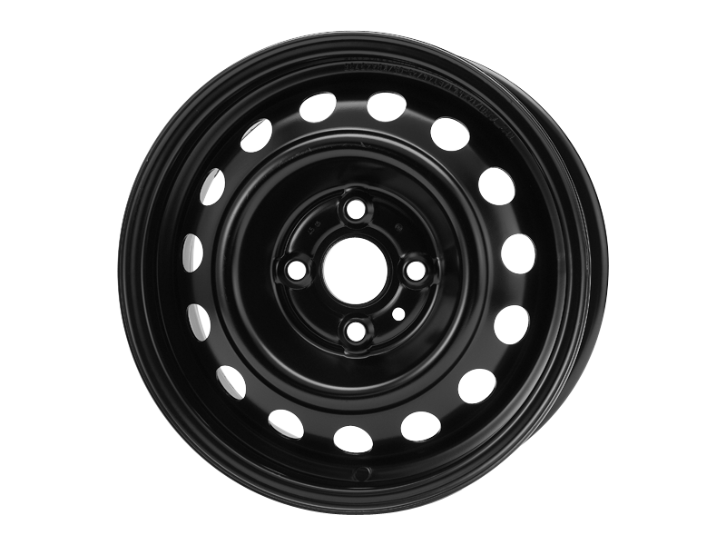 Диски ALST (KFZ) 7230 Black R14 W5.5 PCD4x100 ET46 DIA54.0