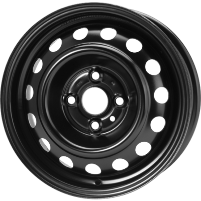 Диск ALST (KFZ) 6675 Black R14 W5.0 PCD4x100 ET45 DIA54.0