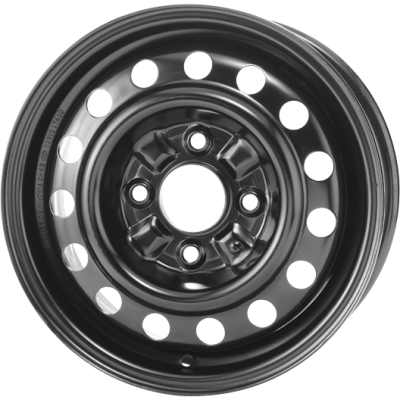 Диск ALST (KFZ) 6620 Black R14 W5.5 PCD4x114.3 ET46 DIA67.0