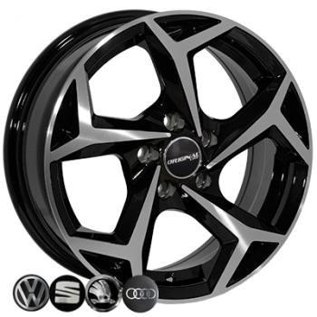 Диск Zorat Wheels BK5340 BP R14 W6.0 PCD5x100 ET35 DIA57.1