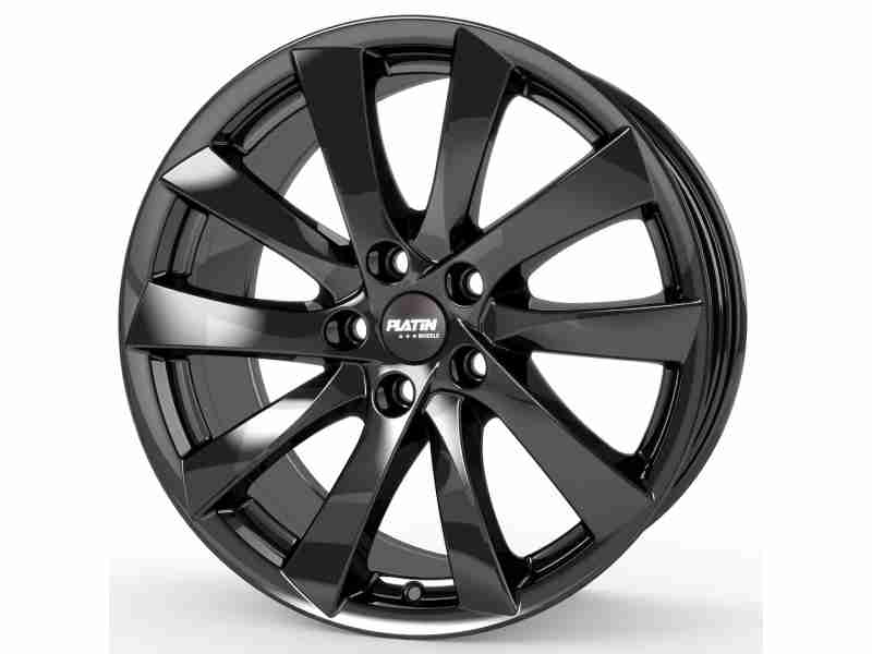 Диск Platin P106 Diamond black R18 W8.5 PCD5x114.3 ET35 DIA64.1