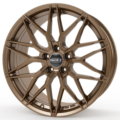 Диск Dotz Suzuka Bronze matt R20 W8.0 PCD5x120 ET36 DIA72.6