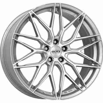 Диск Dotz Suzuka Blaze Silver Polished R19 W9.5 PCD5x112 ET25 DIA70.1