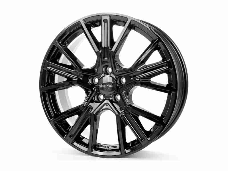 Диск Wheelworld WH34 Black Glossy R18 W8.0 PCD5x112 ET50 DIA66.6