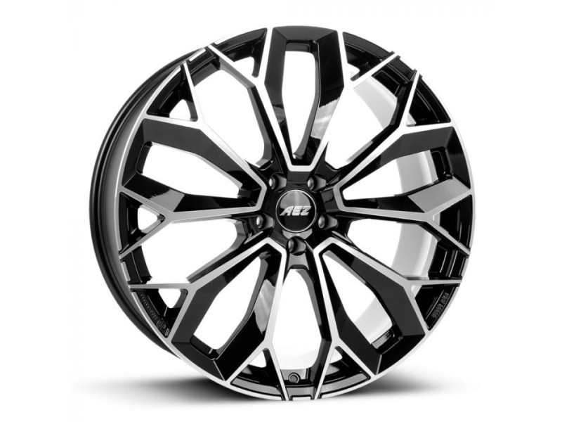 Диск Aez Leipzig Dark Black Polished R21 W9.5 PCD5x112 ET42.0 DIA66.6