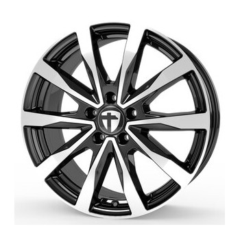 Диск Tomason TN28 Flow Black Polished R18 W7.5 PCD5x130 ET53 DIA78.1
