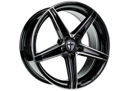 Диск Tomason TN20 NEW Black Polished R19 W8.5 PCD5x112 ET45 DIA72.6