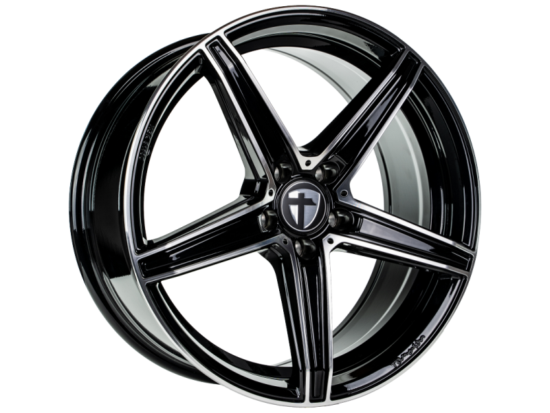 Диск Tomason TN20 NEW Black Polished R20 W8.5 PCD5x108 ET45 DIA72.6