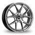 Диск Tec Speedwheels GT6 EVO Hyper Black R19 W8.0 PCD5x105 ET38 DIA56.6