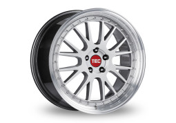 Диск Tec Speedwheels GT EVO Silver Polished Lip R18 W8.0 PCD5x114.3 ET45 DIA72.5