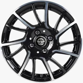Диск WSP Italy Citroen (WD009) Moon W Gloss Black Polished R15 W6.0 PCD4x108 ET23 DIA65.1