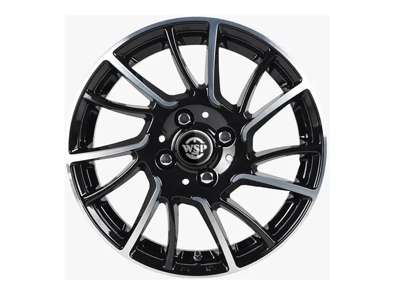 Диск WSP Italy Citroen (WD009) Moon W Gloss Black Polished R15 W6.0 PCD4x108 ET23 DIA65.1