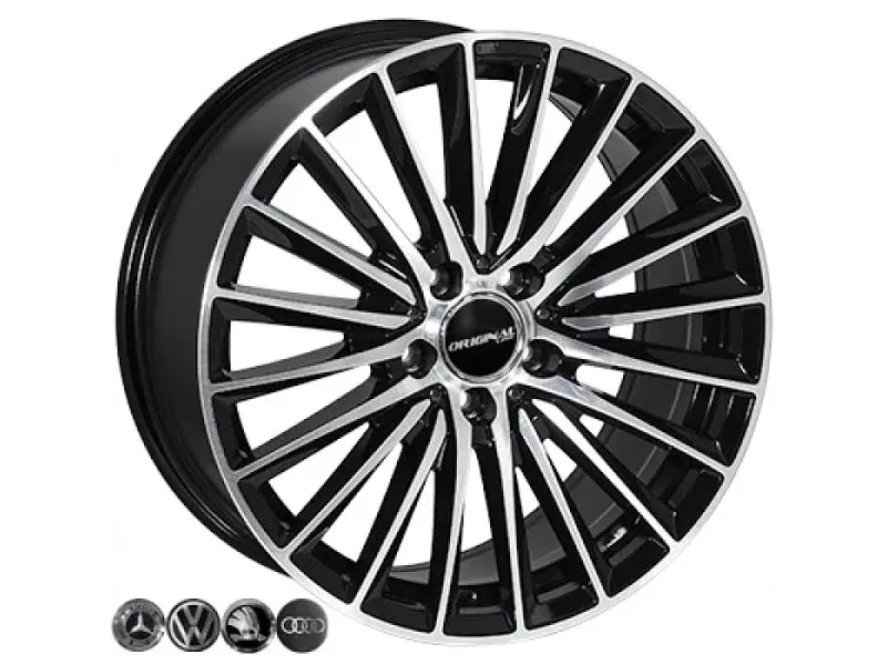 Диск Zorat Wheels BK5909 BP R18 W8.0 PCD5x112 ET43 DIA66.6