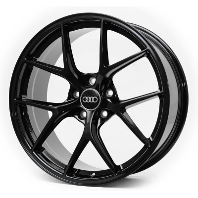 Диск Replica Audi RX01 Gloss Black R17 W7.5 PCD5x112 ET35 DIA66.6
