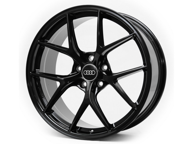 Диск Replica Audi RX01 Gloss Black R18 W8.0 PCD5x112 ET35 DIA66.6