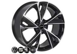 Диск ZF 1566 BMF R18 W8.0 PCD5x112 ET35 DIA66.6