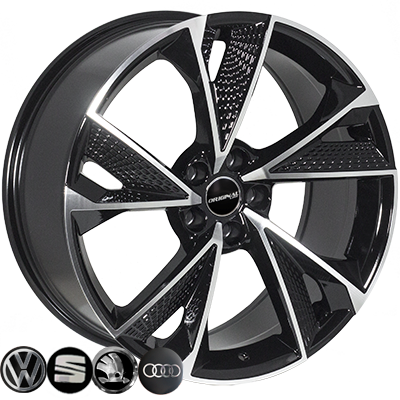 Диск ZF 1566 BMF R18 W8.0 PCD5x112 ET35 DIA66.6