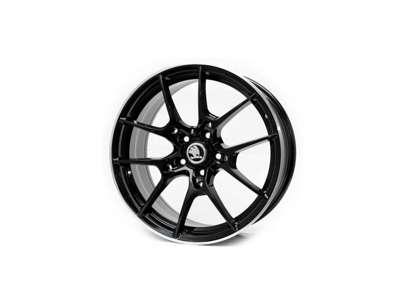 Диски Replica Skoda KW11 MBL R16 W7.0 PCD5x112 ET35 DIA66.6