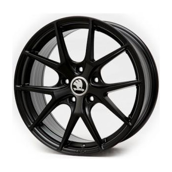 Диск Replica Skoda FF-502 Matt Black R16 W7.0 PCD5x112 ET40 DIA66.6