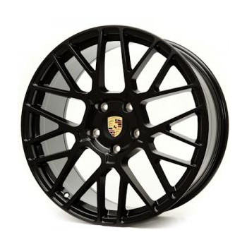 Диск Replica Porsche DX40 Matt Black R20 W9.5 PCD5x130 ET55 DIA71.6