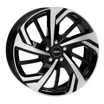 Диск Autec Rixon Black Polished R18 W8.5 PCD5x112 ET52 DIA66.6
