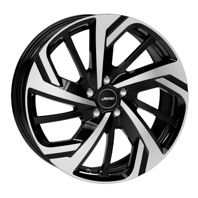 Диск Autec Rixon Black Polished R19 W8.0 PCD5x112 ET45 DIA57.1