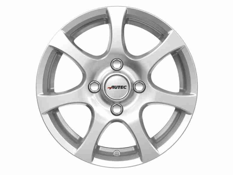 Диск Autec Zenit Brilliant Silver R14 W5.5 PCD4x100 ET43 DIA60.1