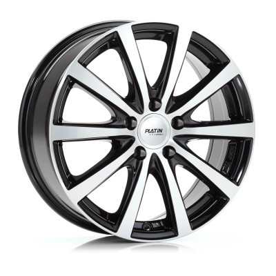 Диск Platin P69 black shiny R18 W8.0 PCD5x112 ET50 DIA66.5